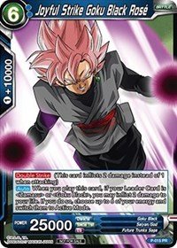 Dragon Ball Super TCG – Joyful Strike Goku Black Rose (Non-Foil Version) – Promotion Cards – (Dragon Ball Super Promotion Cards) – P-015