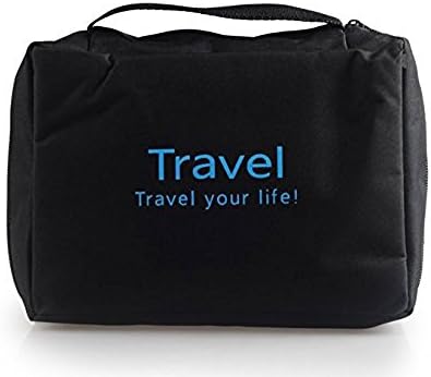 StyleTech Inc. Hanging Portable Toiletry Bags Travel Accessories Personal Items Organizers (1.) Black)
