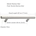 Gobrico 30 Pack Brushed Nickel Cabinet Hardware Euro Style Bar Cabinet Handles Drawer Pulls and Knobs Satin Nickel- 5