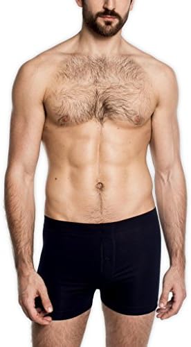 Tani USA Men’s SilkCut Slim Boxers with Button Fly