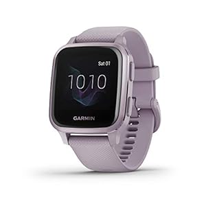 Garmin Venu Sq GPS Smartwatch with All-day Health Monitoring and Fitness Features, Built-in Sports Apps and More, Orchid…