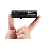 2000X24 Monocular Focus Optics Telescope onocular Power for Adults with Phone AdapterNight Vision Monocular Lightweight Pocke