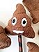 L LIFETIME Poop Emoji Pens with Plush Party Favors Kids 12 Pack Fun Pens Gifts Teens Tweens Adults, Office Supplies Ballpoint Pen, Writing Pens Instrument for School and Office Desk Décor
