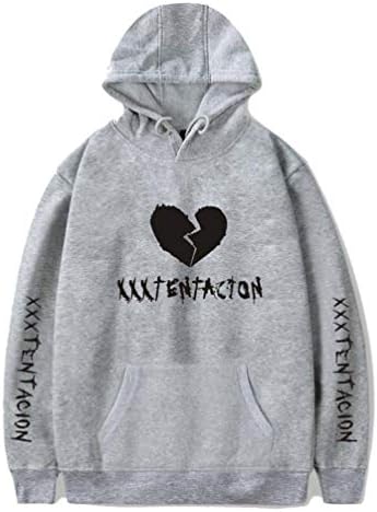 ISPIKA Unisex Adult Hoodie Cool Rap RIP Printed Pullover Christmas