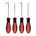 Pick and Hook Set, 4 PCS Made of CR-V Steel,Lifetime warranty