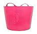 TubTrug SP42PK Large Pink Flex Tub, 38 Liter