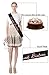 16th Birthday Sash and Tiara for Girls - Fabulous Set: Glitter Sash + Gravity Rhinestone Pink Premium Metal Tiara, 16th Birthday Gifts for Sweet 16 Birthday Party