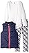 One Step Up Big Girls' 3 Piece Set Girls Vest Tee Legging
