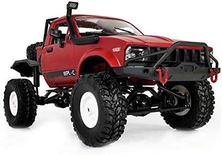 Wireless Remote Control RC Toy Car Scale Car Model Military Truck Off-Road Sport Cars Rechargeable Remote Control USB Fast Charging Mode RTR Player For Kids And Adults