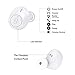 Wireless Earbuds, Losei True Bluetooth Headphones HD Stereo Mini in Ear Wireless Earphones Headset with Built-in Mic and Charging Case for iPhone Samsung iPad and Most Android Phones(White)