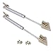 Wooden and Aluminium Frame Door Cupboard Gas Strut Support Springs Hinges Set of 2