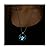 Winter's Secret European and American Popular Halloween Glow Round Pendant Necklace