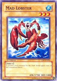 Yu-Gi-Oh! - Mad Lobster (CRV-EN003) - Cybernetic Revolution - 1st Edition - Common