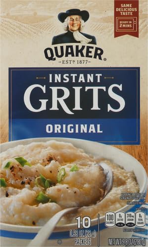 QUAKER INSTANT GRITS, ORIGINAL, 0.98OZ PACKETS (10 PACK)