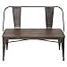 WOYBR Steel, Bamboo Oregon Dining Bench, 18.50