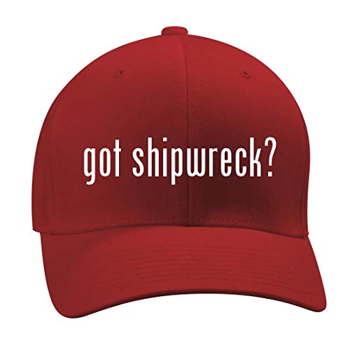 got Shipwreck? - A Nice Men's Adult Baseball Hat Cap, Red, Small/Medium