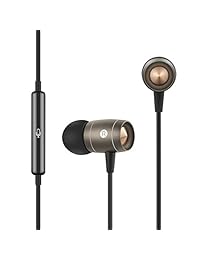Auriculares Besiva, auriculares in ear con aislamiento de ruido, graves pesados con micrófono, compatible con iPhone, Samsung, iPad y la mayoría de teléfonos Android, ds2