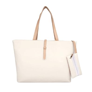 asiproper Women Tote PU Leather Messenger Handbag Square Casual Top-handle Shoulder Bags Purse