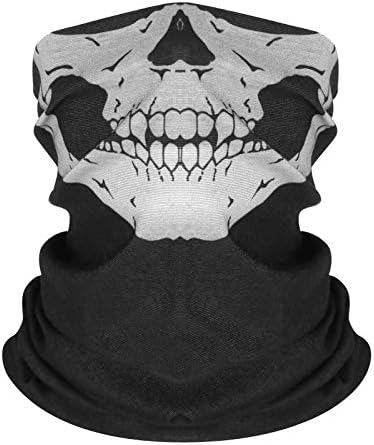 Chace1 Skull series 16-in-1 multi-functional head with sports magic scarf, collar scarf mask