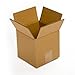 Pratt PRA0014 Recycled Corrugated Cardboard Single Wall Standard Cube Box with C Flute, 7" Length x 7" Width x 7" Height, (Pack of 25)