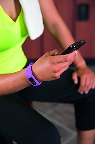 Garmin vívofit Fitness Band - Purple Bundle (Includes Heart Rate Monitor)