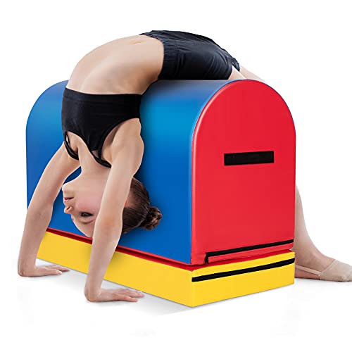 Goplus Mailbox Tumbling Aid Trainer Portable Jumping Box Lightweight Gymnastics Trainer