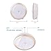 YRLED Rechargeable Motion Sensor Night Light, LED Closet Stair Light, Safe Lights for Hallway, Bathroom, Bedroom, Kitchen, etc. (Pack of 2)