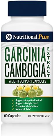 Nutritional Plus Garcinia Cambogia Extract Dietary Supplement, 90 Count