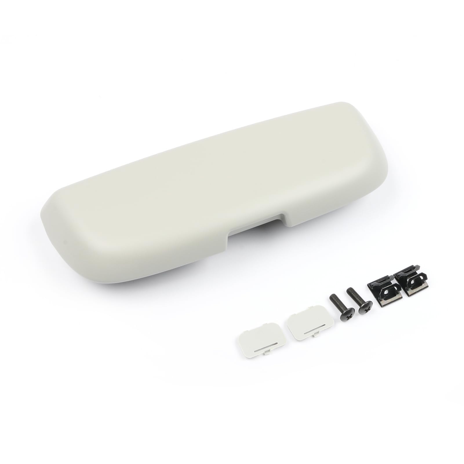 Photo 1 of TTCR-II Interior Sunglasses Case Compatible with Audi A3 A4 A6 A7 A8 Q3 Q5 Q7 Q8 RS3 RS6 RS7 S3 S4 S6 S7 S8 SQ5 SQ7 SQ8, for Porsche Cayenne Panamera, for Camry and Avalon Glass Holder Light Gray