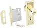 Ultra Security 44609 Old Time Mortise Lock with Skeleton Key, Brass-Plated Finish, Replaces Most Mortise Interior Locks from the Early 1900’s