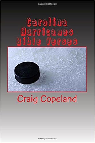 Carolina Hurricanes Bible Verses: 101 Motivational Verses For The Believer  (The Believer Series): Copeland, Craig: 9781984992215: Amazon.com: Books