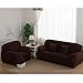 Boshen Stretch Seat Chair Covers Couch Slipcover Sofa Loveseat Cover 9 Colors/4 for 1 2 3 4 Four People Sofa + 1 Pillowcase