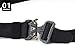 FEIKCOR Tactical Belt, Tactical Heavy Duty Waist Belt for Men, Quick-Release Military Style Shooters Nylon Belts Metal Buckle (Black)
