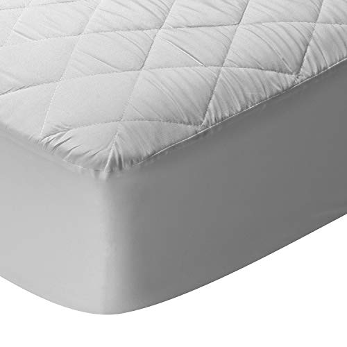 Home - Protector de Colchón Impermeable Acolchado y Transpirable Silktouch, Certificado Oeko-Tex, para Cama de 180, hasta 32 cm de Altura - Cubrecolchón 180 x 200 cm