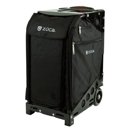ZUCA Pro Artist Case Black Insert Bag in Black Frame, with Travel