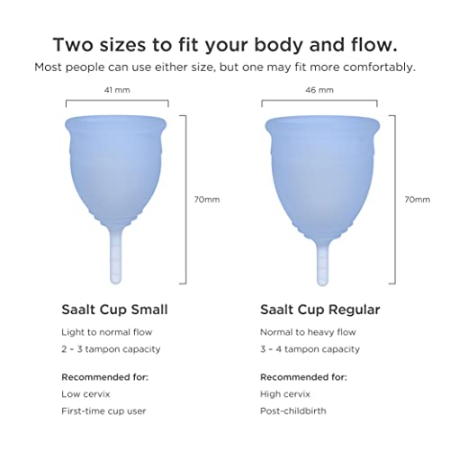 Saalt Menstrual Cup Premium Design Most Comfortable Period Cup 1