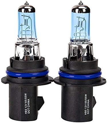 HB5(9007)-12V65/55W Halogen Headlight Bulb Upgrades High Beam/Low Beam White Light 4500K Pack of 2