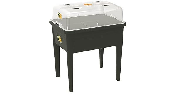 Mesa de cultivo XXL con tapa de Elho: Amazon.es: Jardín