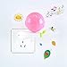 niceEshop Bird Night Light with Sensor Plug - Pink