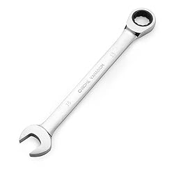 FLZOSPER 15mm Metric Ratchet Wrench,Box End Head