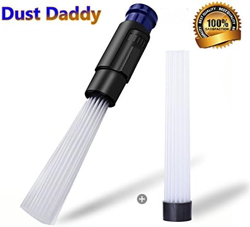 Dust Pro Cleaner, 2PCS Universal Dustpro CleanerVacuum Attachment ,Vacuum Dust Cleaner Brush,Suction Brush Dirt Remover With Strong-Great For Corners,Drawers,Car,Shutters,Plants,Pets Ect