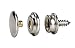 TommoT 60pcs Fastener Screw Snaps, Stainless Steel Marine Grade 3/8