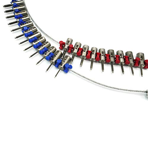 Thread Gauge Small Inch & Metric Sizes Nuts, Bolts & Screws