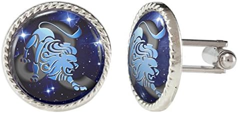 Horoscope Zodiac Sign Leo Cuff Links