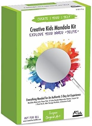 Create Your SELF Art Kit - Meaningful Family Friendly Art Experiences - Fun, DIY Art - Ideal for Families, Kids, Teens & Adults (Kid Kit)