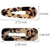 Hair Clips Set 10 Pcs Acrylic Resin Hair Barrettes Fashion Sweet Geometric Alligator Hair Clip for Women and Ladies Hair Accessories for Party Birthday Valentines Day Gifts