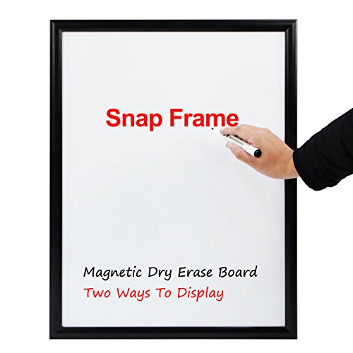 image for T-Sign 24 x 36 Inches Aluminum Snap Poster Frame Inclueds White Dry Ea