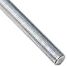 Steel Fully Threaded Rod, Zinc Plated, 5/8