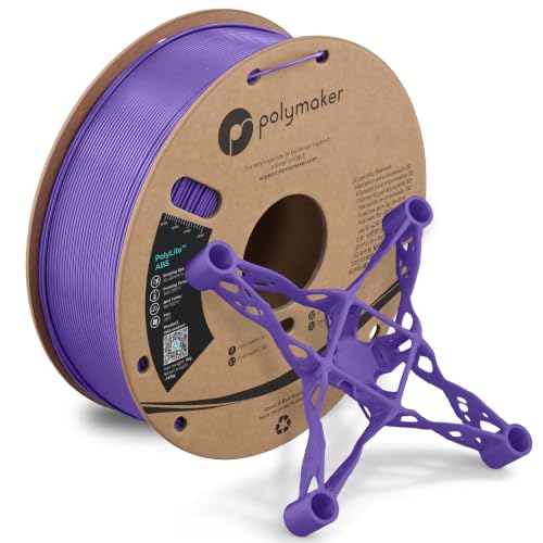 Polymaker PE01008 PolyLite Filament ABS geruchsarm 1.75mm 1000g Purple 1 pc(s)