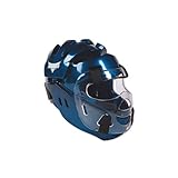 ProForce Thunder Full Headgear w/ Face Shield - Blue - Medium